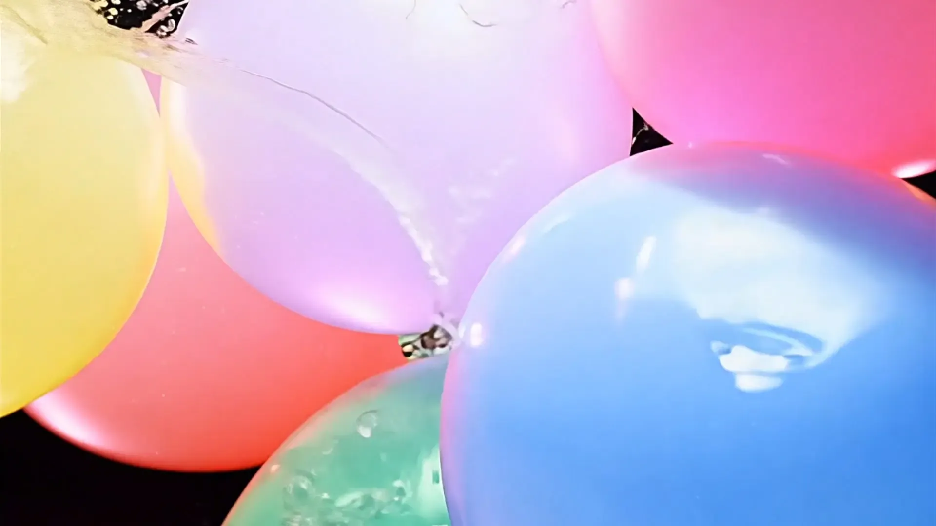 Colorful Balloon Burst Transition for Party Intros